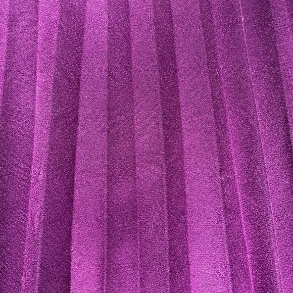 Kate Spade Purple Pleated Skirt - Picture 3 of 3